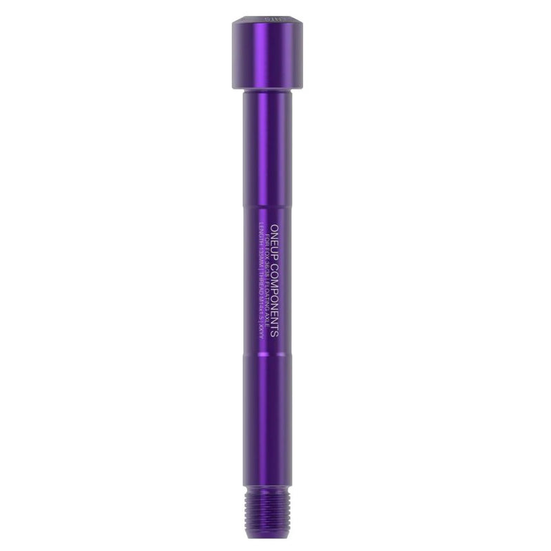 OneUp Components Axle F Floating Fox 36 & 38 Forks 15x110mm Purple