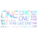 OneUp Components Riser Bar Decal Kit Oil Slick
