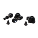Interloc Racing Design QR Cable Stop Adjusters Pair - Black