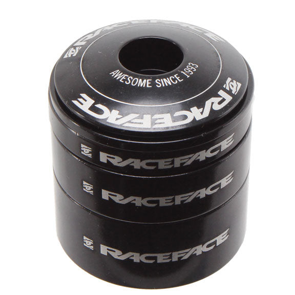 Race Face Headset Spacer Kit with Top Cap Aluminum Black