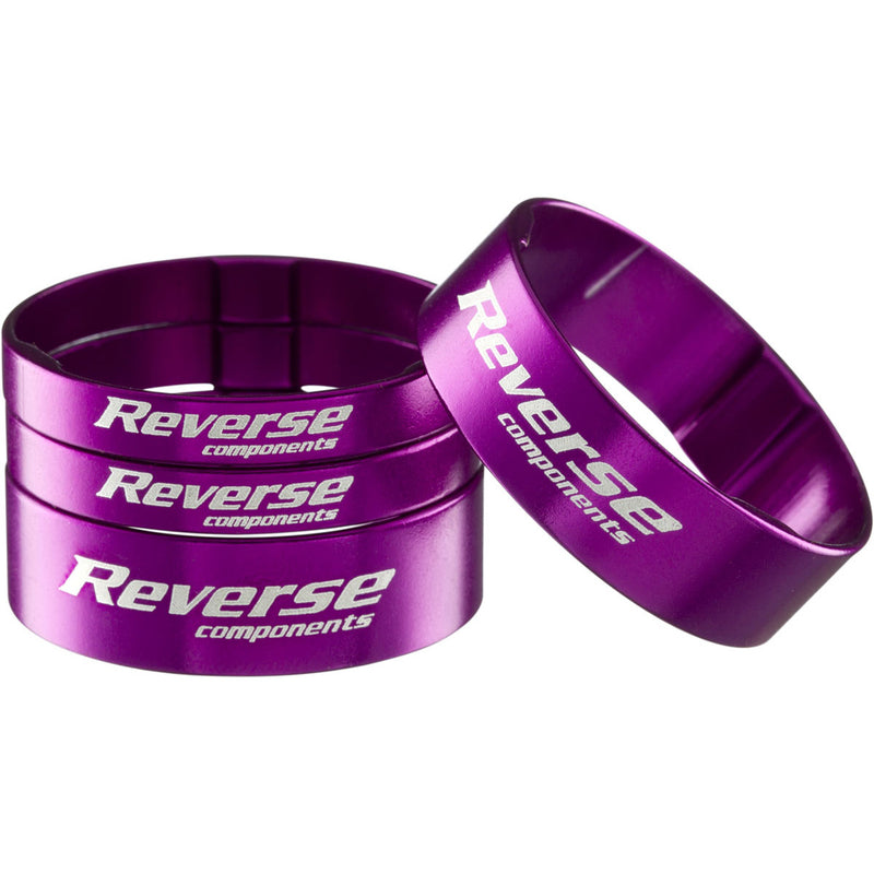 Reverse Ultralight Headset Spacer Set Set/4 Purple