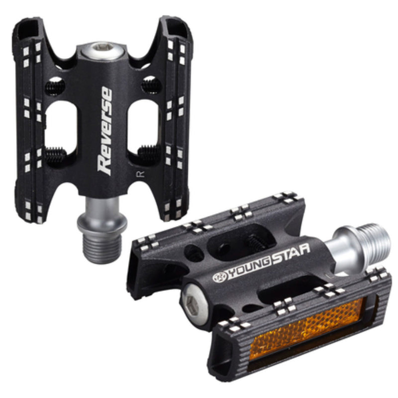 Reverse Youngstar Pedals Black