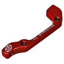 Reverse Disc Brake Adapter IS-PM 180 Front/160 Rear Red