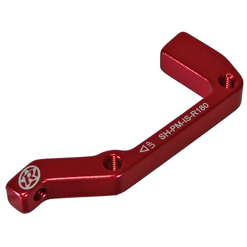 Reverse Disc Brake Adapter IS-PM 180 Rear Shimano Red