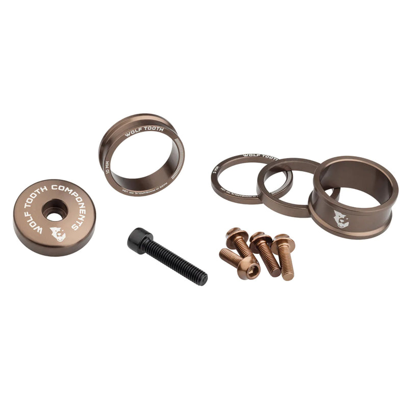 Wolf Tooth Components Anodized Bling Kit - Espresso