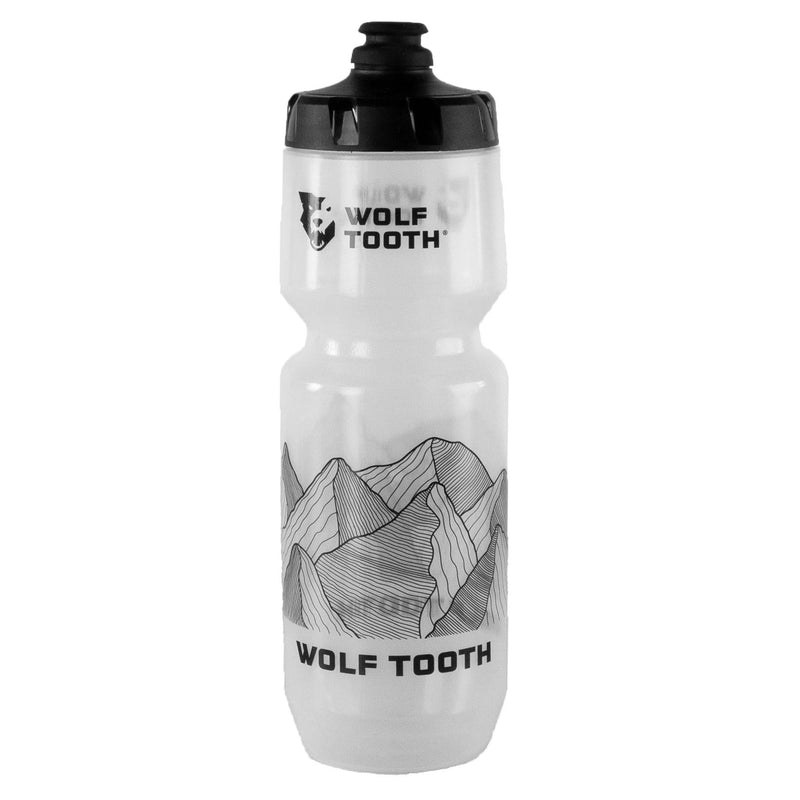 Wolf Tooth Components Range Water Bottle Clear - 26oz