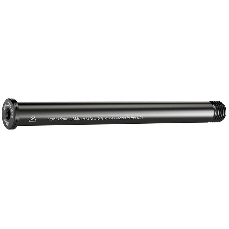 Wheels Mfg Thru-Axle Front 15mm 1.5x158mm - Blk