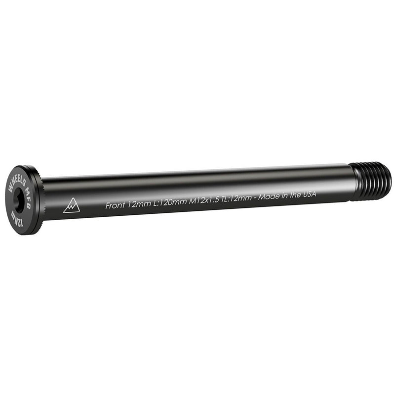Wheels Mfg Thru-Axle Front 12mm 1.5x120mm - Blk