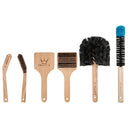 Peaty's Bicycle Brush Set Beech Wood 4/piece